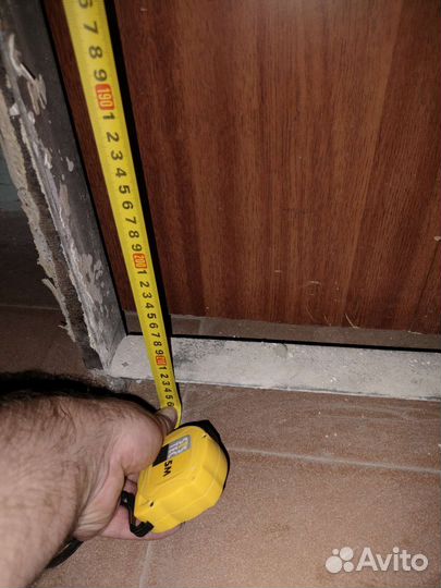 Металлическая дверь бу 910 2150