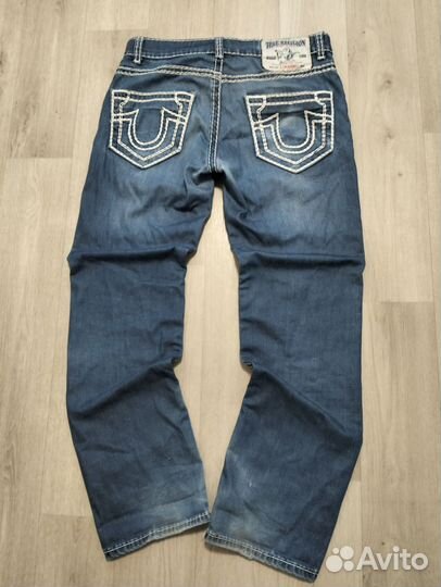 Джинсы true religion синие