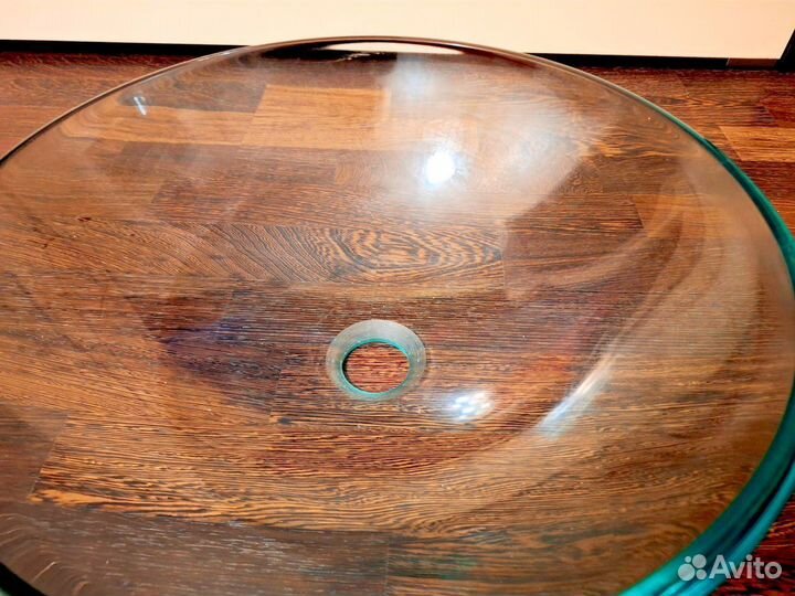 Раковина чаша из стекла