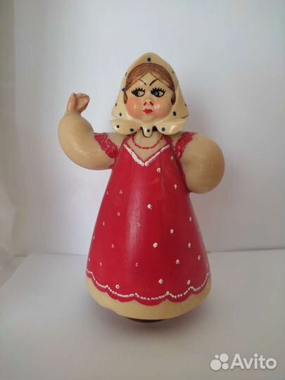 Кукла качалка, кукла маятник, СССР, пластик