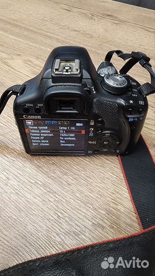 Зеркальный фотоаппарат canon 500d