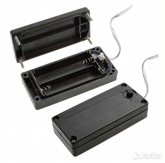1 шт Батарейный отсек на проводе с выключателем BH