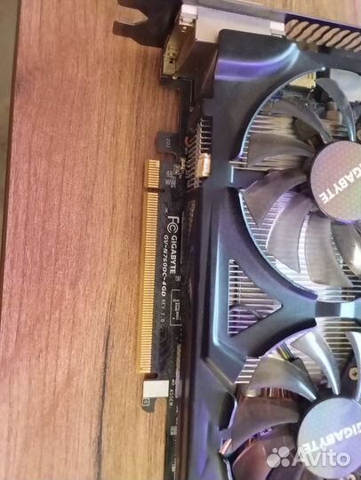 Видеокарта gtx 760 на запчасти