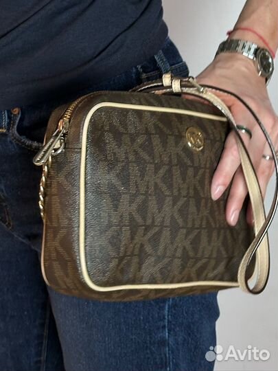 Сумка женская натуральная кожа кросс боди