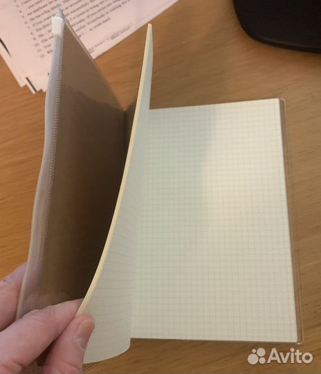 Японская тетрадка с кармашком
