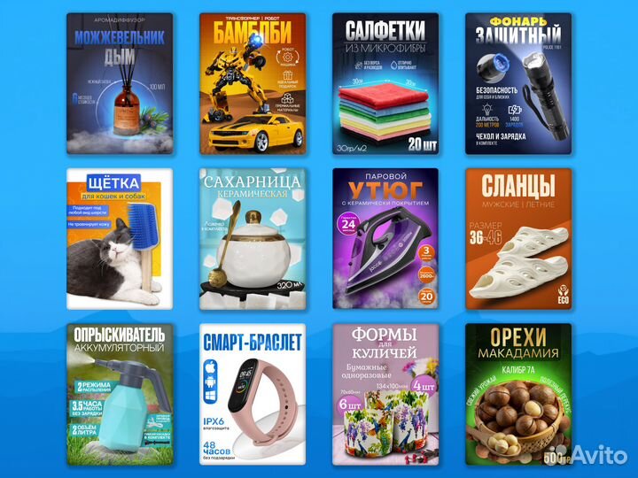 Инфографика для маркетплейсов