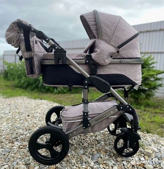 Коляска Luxmom 555 2в1 и 3в1 новая