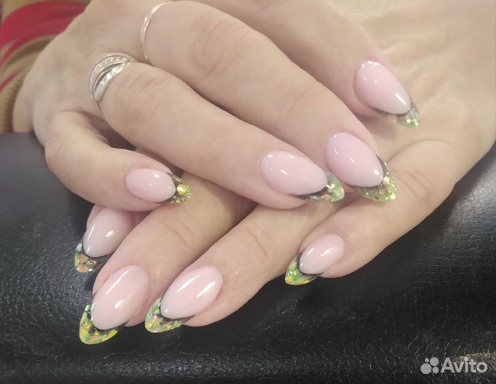 Маникюр с покрытием гель лак