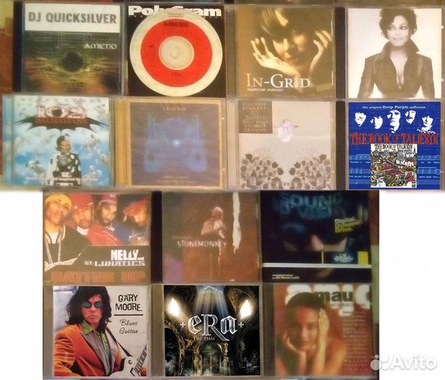 CD аудио компакт-диски российские и зарубежные