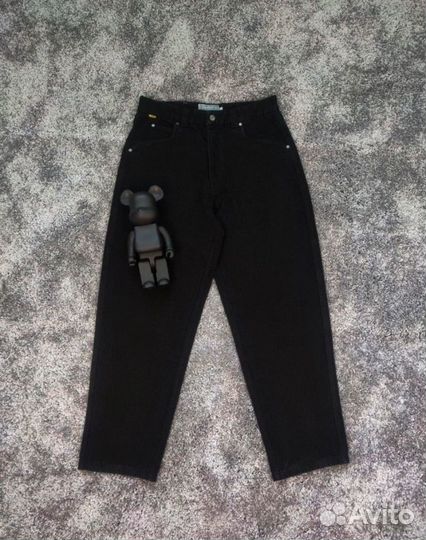 Джинсы dime прямые черные