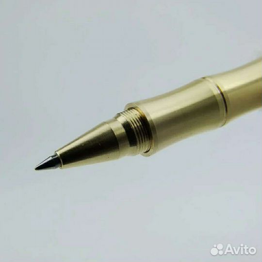 Ручка для письма форма бамбук металл