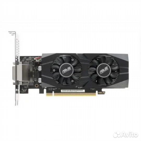 Видеокарта Asus PCI-E GTX1650-4G-LP-BRK nvidia GeF