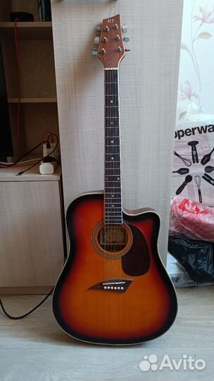 Электроакустическая гитара HT HT-410SB