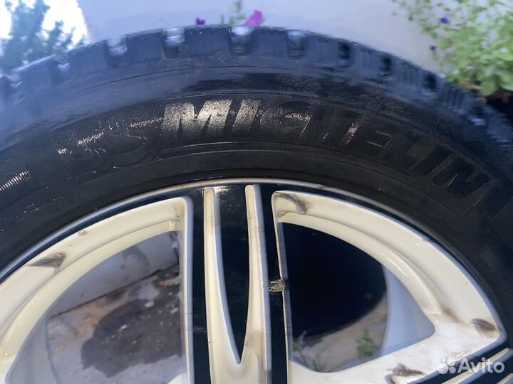 Литые диски + резина michelin