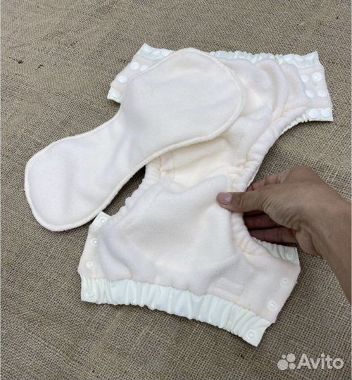 Многоразовый подгузник Mamalino и 2 вкладыша