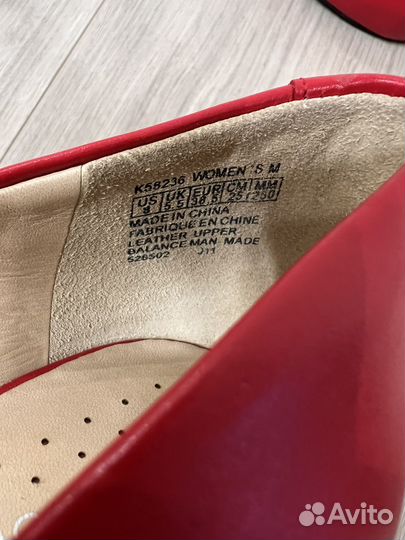 Туфли Rockport by adidas красные 38 размер