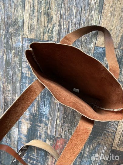 Сумка-мешок кожа Tayga