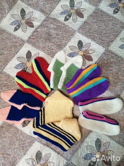 Тапочки, сумки, салфетки-ручная работа