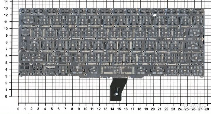 Клавиатура к Apple A1370 Series, 2011+, большой en