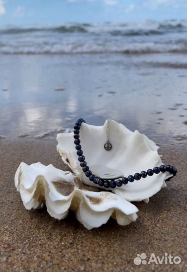 Бусы из натурального жемчуга