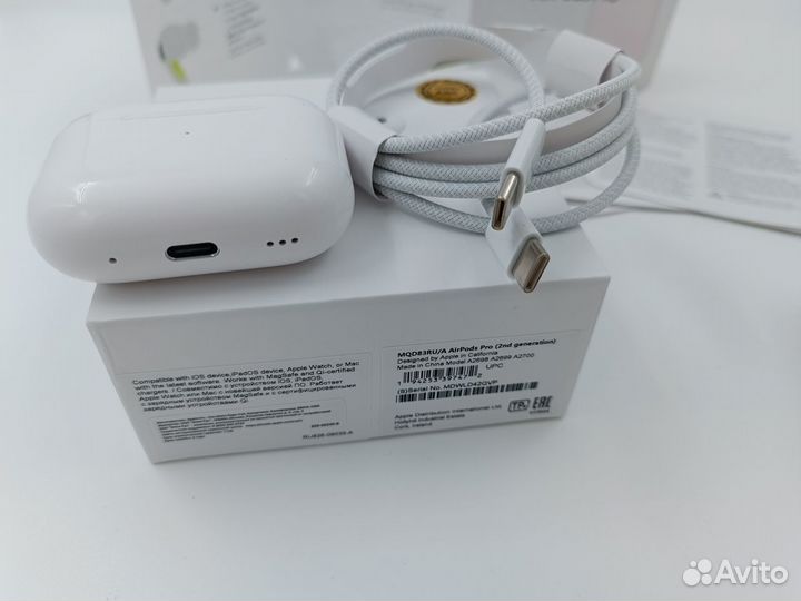 Беспроводные наушники apple airpods pro 2