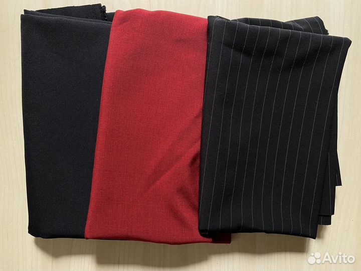 Отрезы ткани пакетом