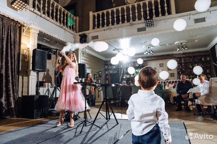 Шоу мыльных пузырей