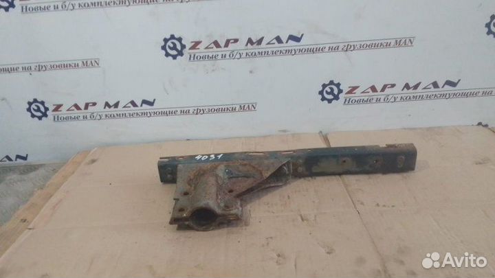 Кронштейн, труба отбойника под будку Man Tga