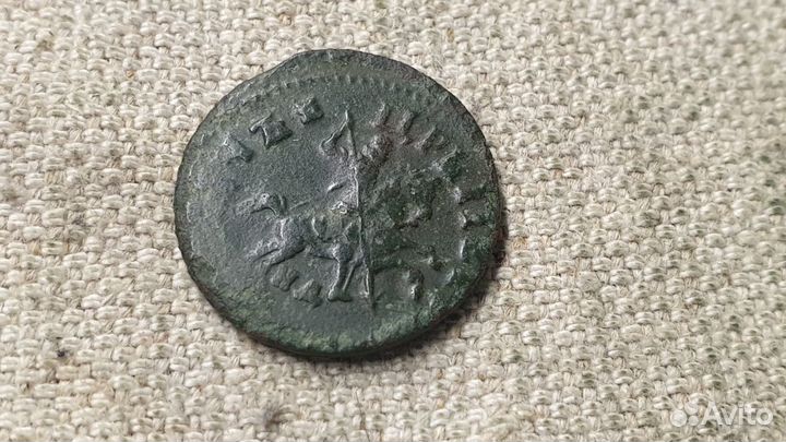 Копейка 1714 г. Петр1