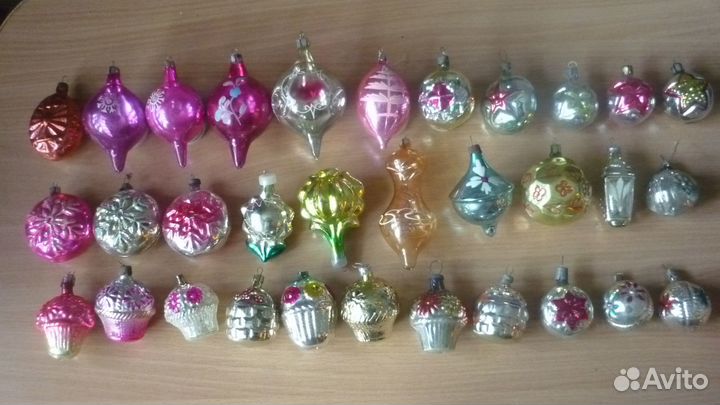 Елочные игрушки СССР