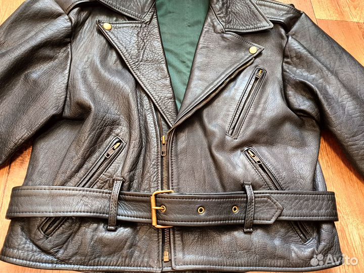 Куртка кожаная мужская косуха 46 размер