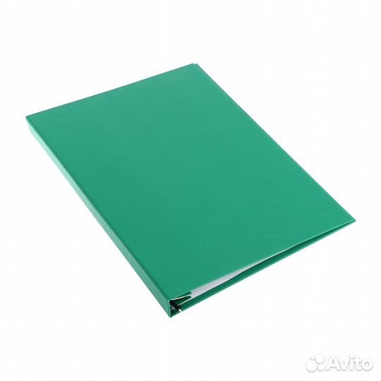 Папка А4 с гребешком зеленая