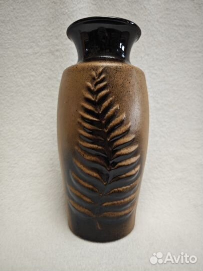 Ваза, керамика, лист. СССР