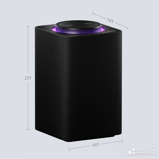 Умная колонка с Алисой Яндекс Станция Макс Черная