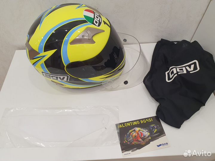 Шлем AGV Ti-Tech VR46 Limited Edition #453 of 500