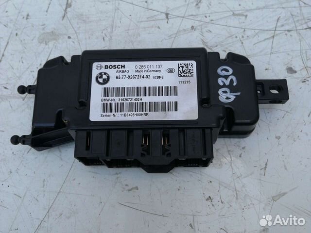 Блок управления Airbag(подушек безопасн) BMW F30