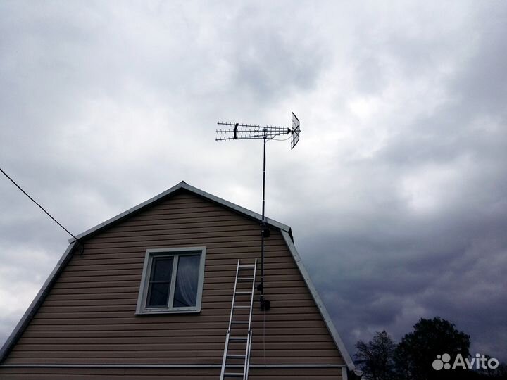 Установка, настройка, ремонт теле антенн. Интернет