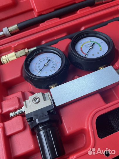 Пневмотестер для выявления утечек в цилиндрах