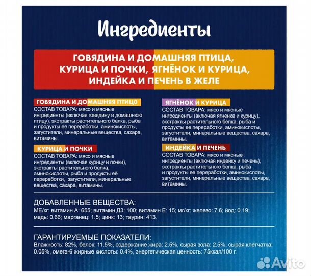 Влажный корм для кошек Felix