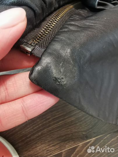 Куртка кожаная женская