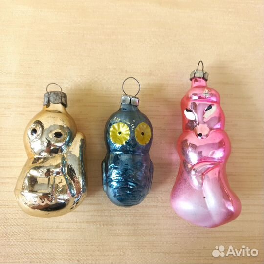 Елочные игрушки СССР