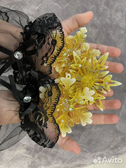 Набор елочных игрушек (ручная работа)