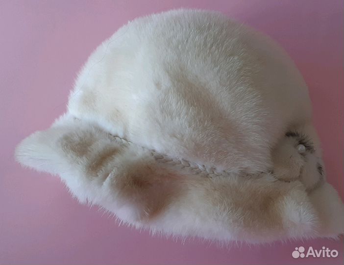 Шляпа из норки женская
