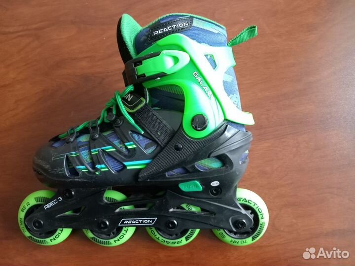 Ролики Reaction раздвижные, размер 36-39