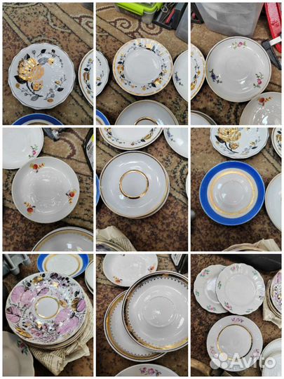 Блюдца лфз, дулево, вербилки и