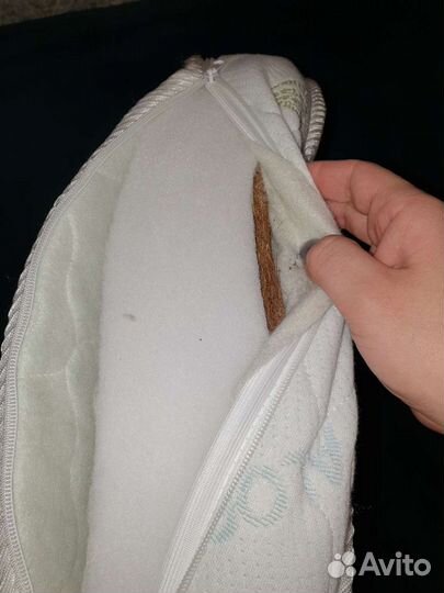 Матрасик детский для круглой кроватки