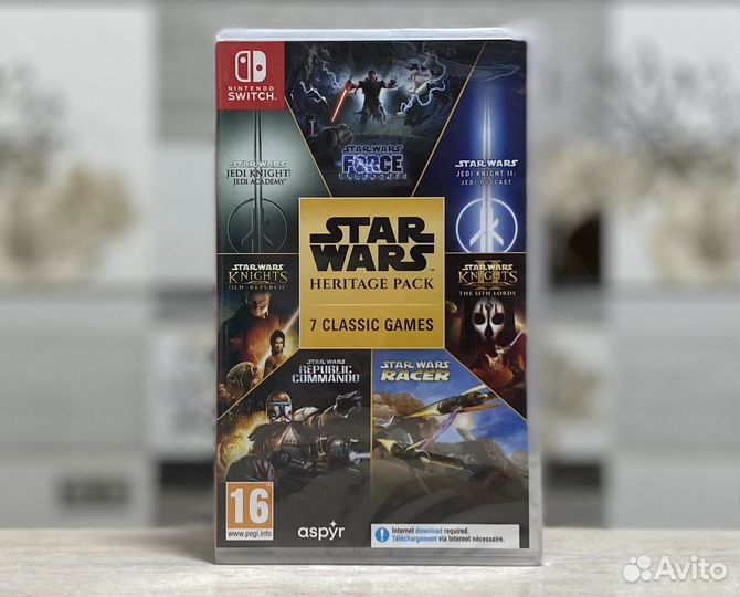 Star Wars Heritage Pack Новый Картридж Switch
