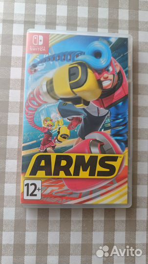 Arms для nintendo switch катридж