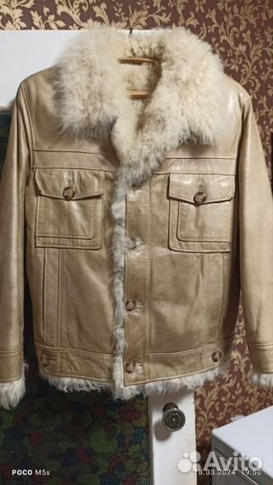 Дубленка натуральная мужская