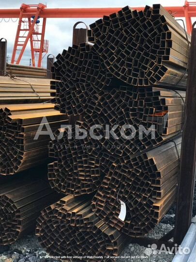 Труба на столбы для забора